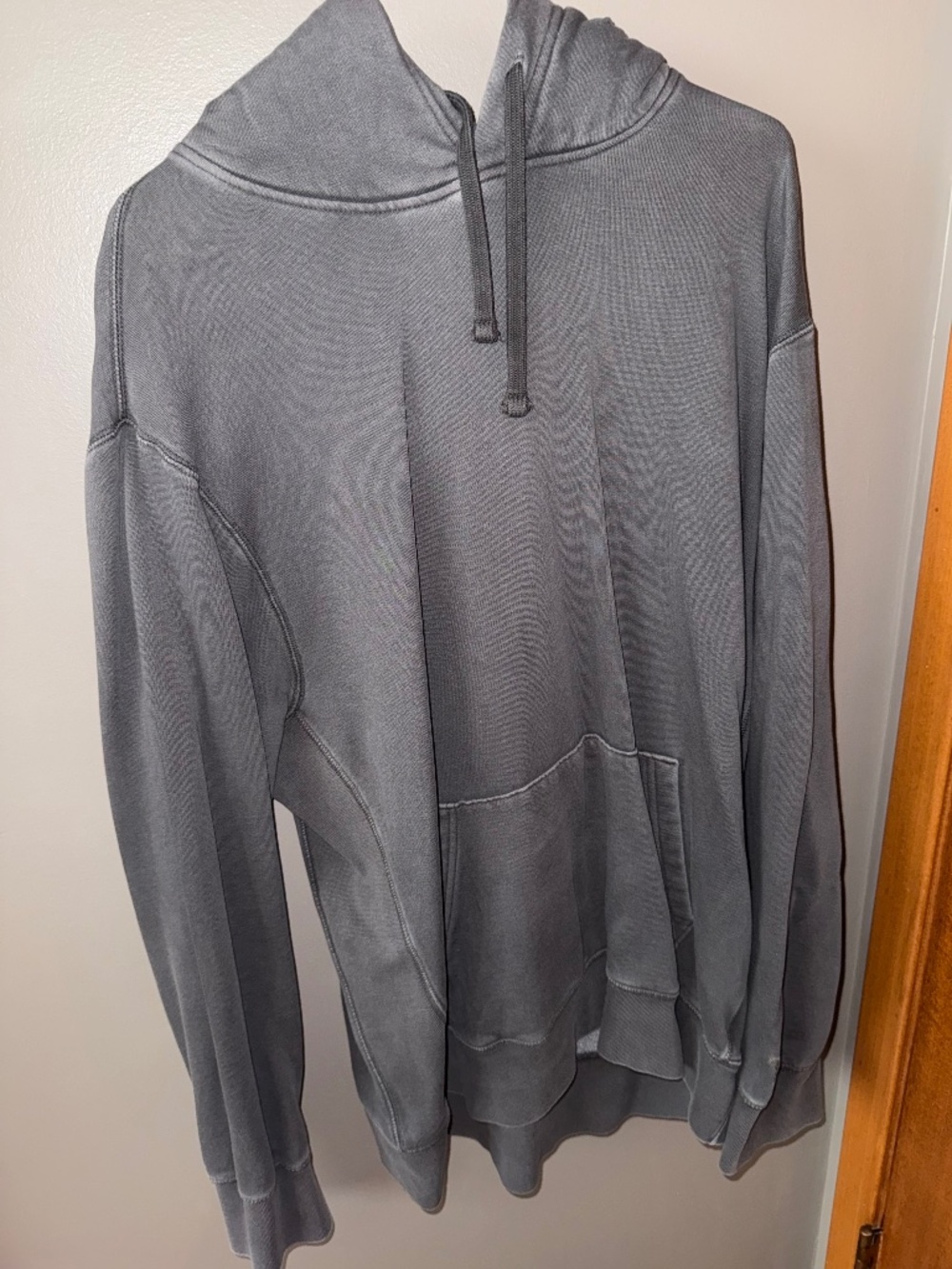 American Eagle, Grey "Super Soft" Hoodie Sweatshirt